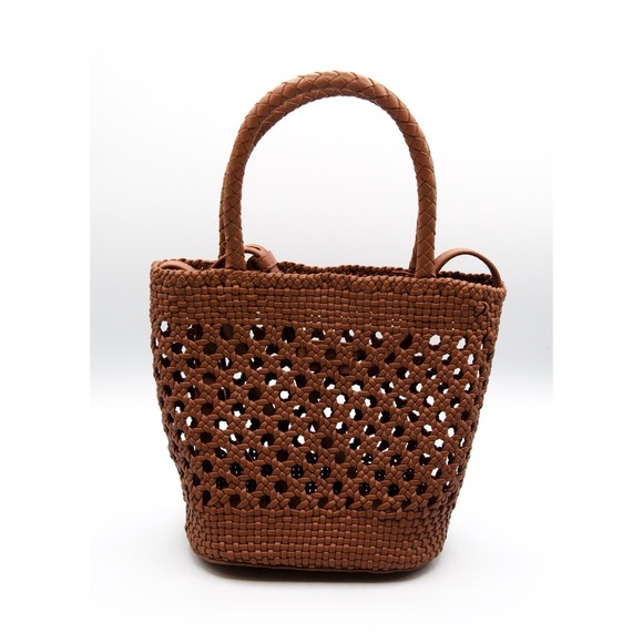 Loft Crochet Crossbody Bag Boho Classic‎ Brown - Picture 5 of 8